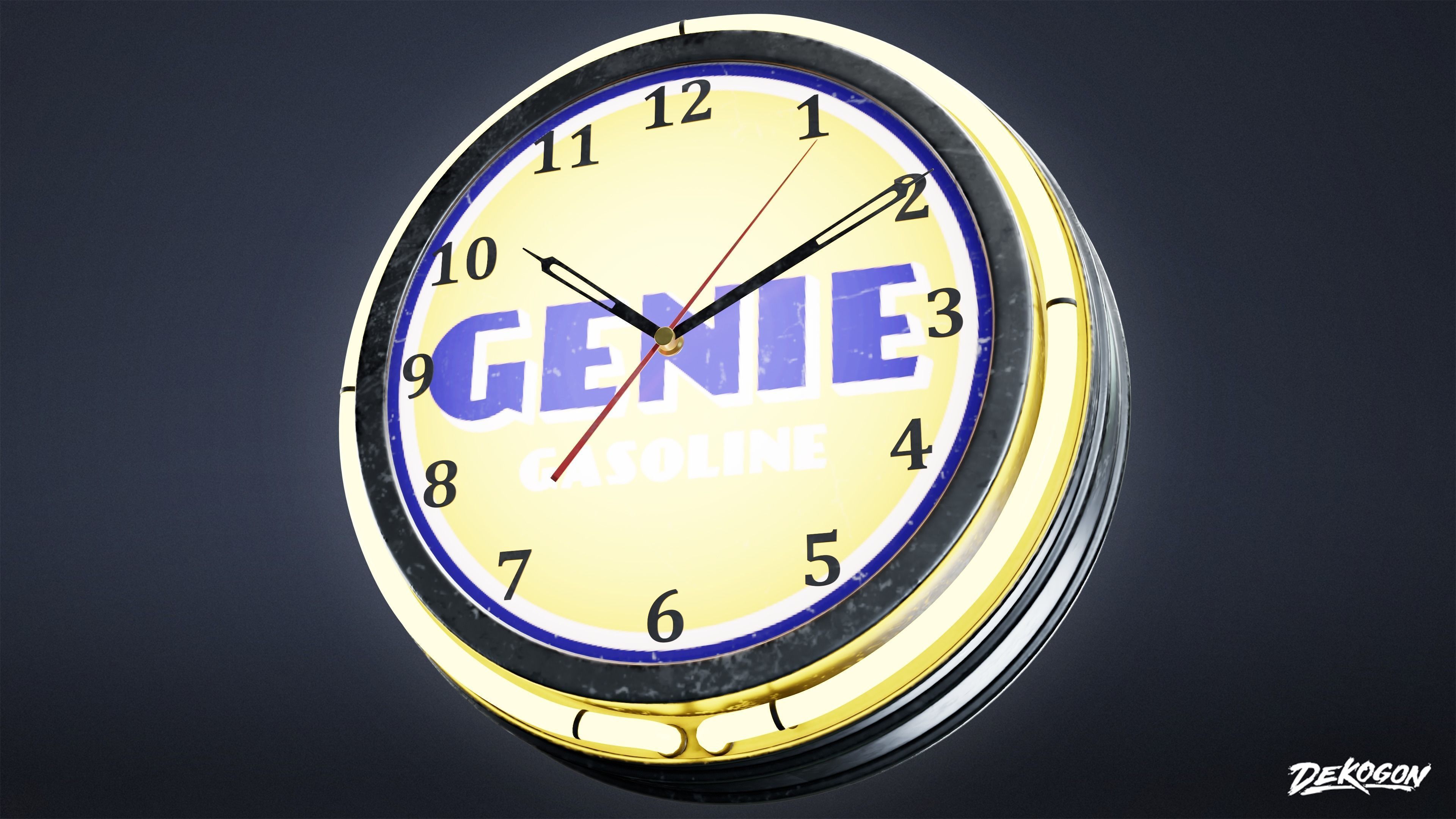 SIGNAGE - Sign Neon Set 02 - LOW POLY AND NANITE Low-poly 3D model_36