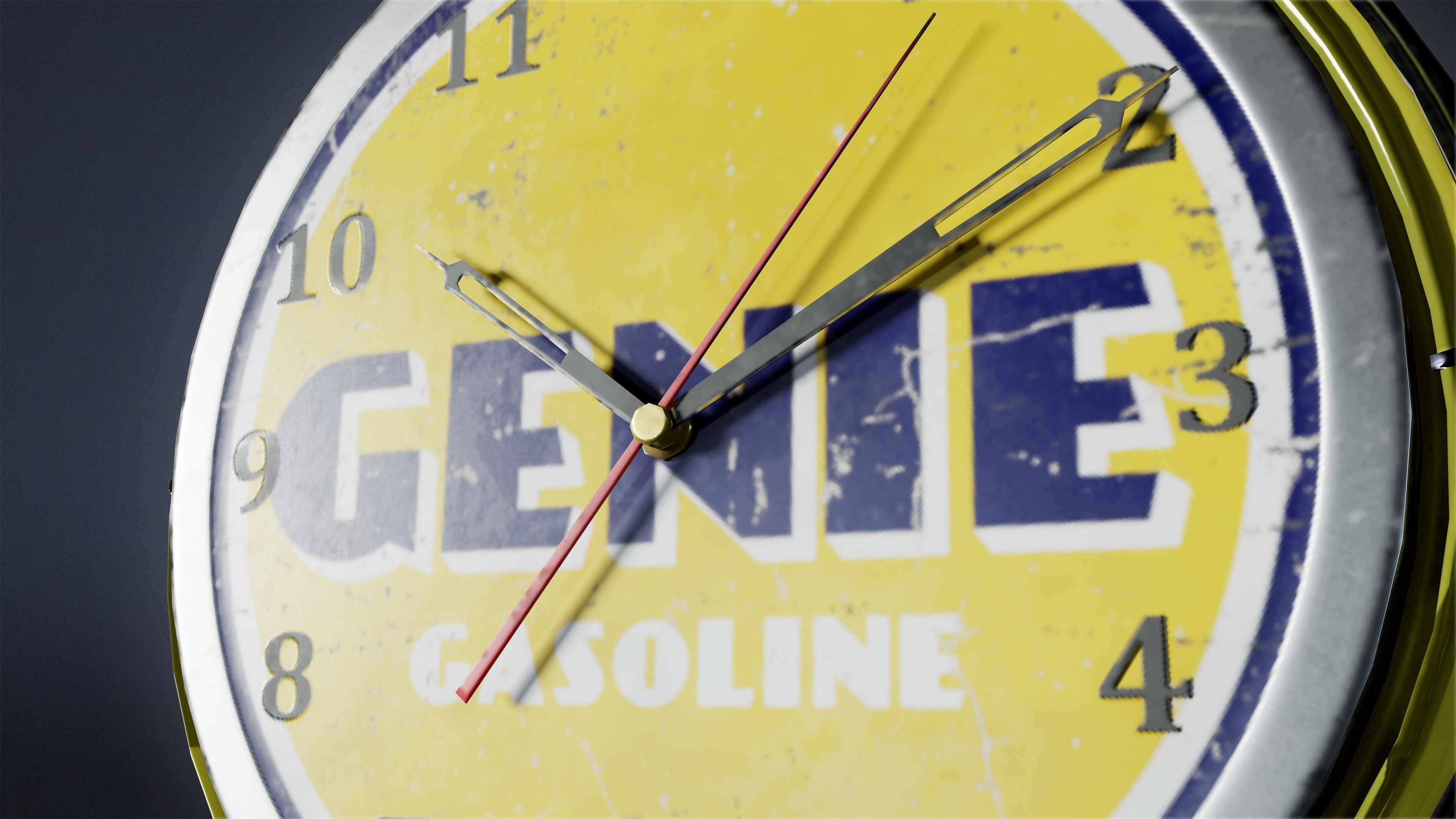 SIGNAGE - Sign Neon Set 02 - LOW POLY AND NANITE Low-poly 3D model_20