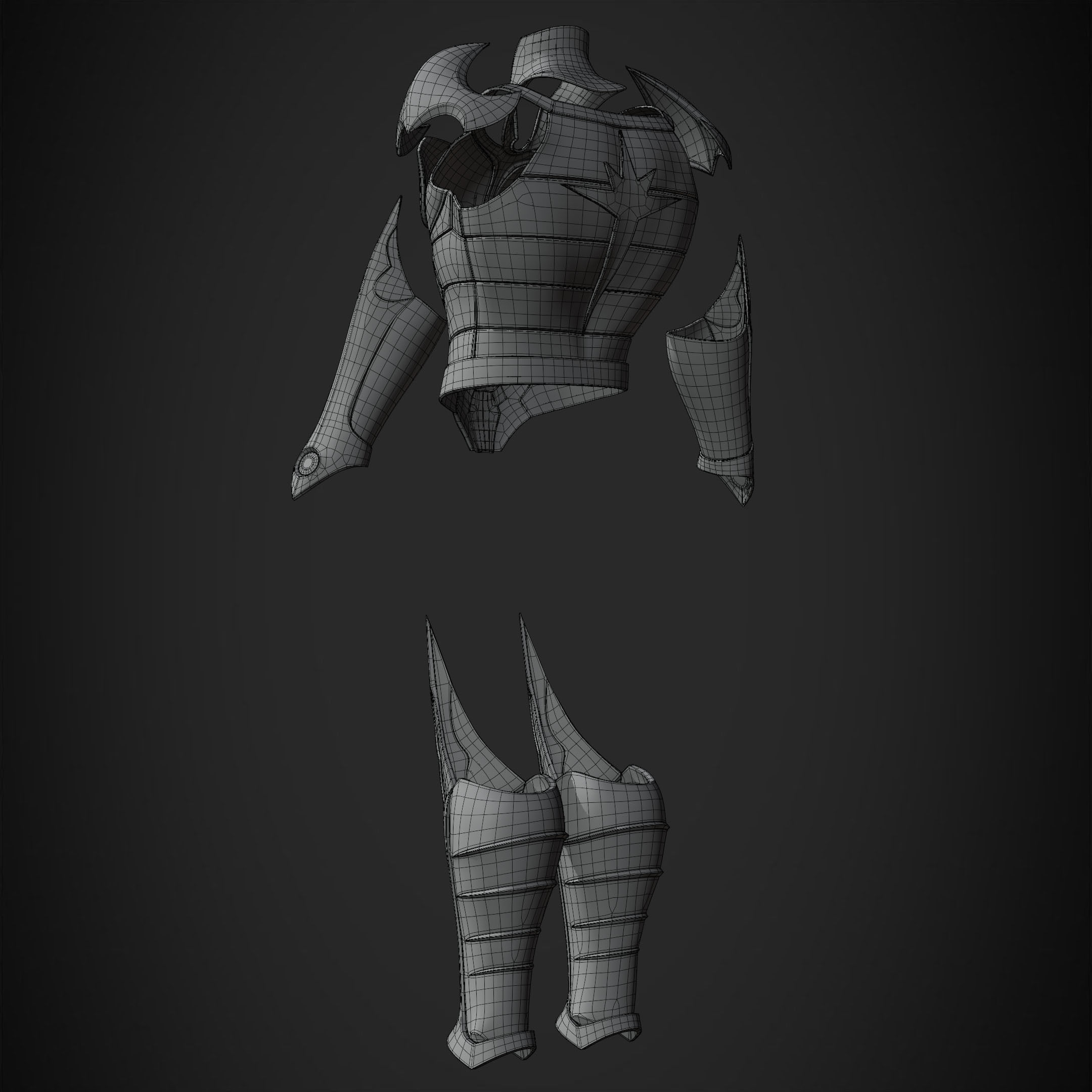Marvel Nova Prime Armor for Cosplay 3D print model_16