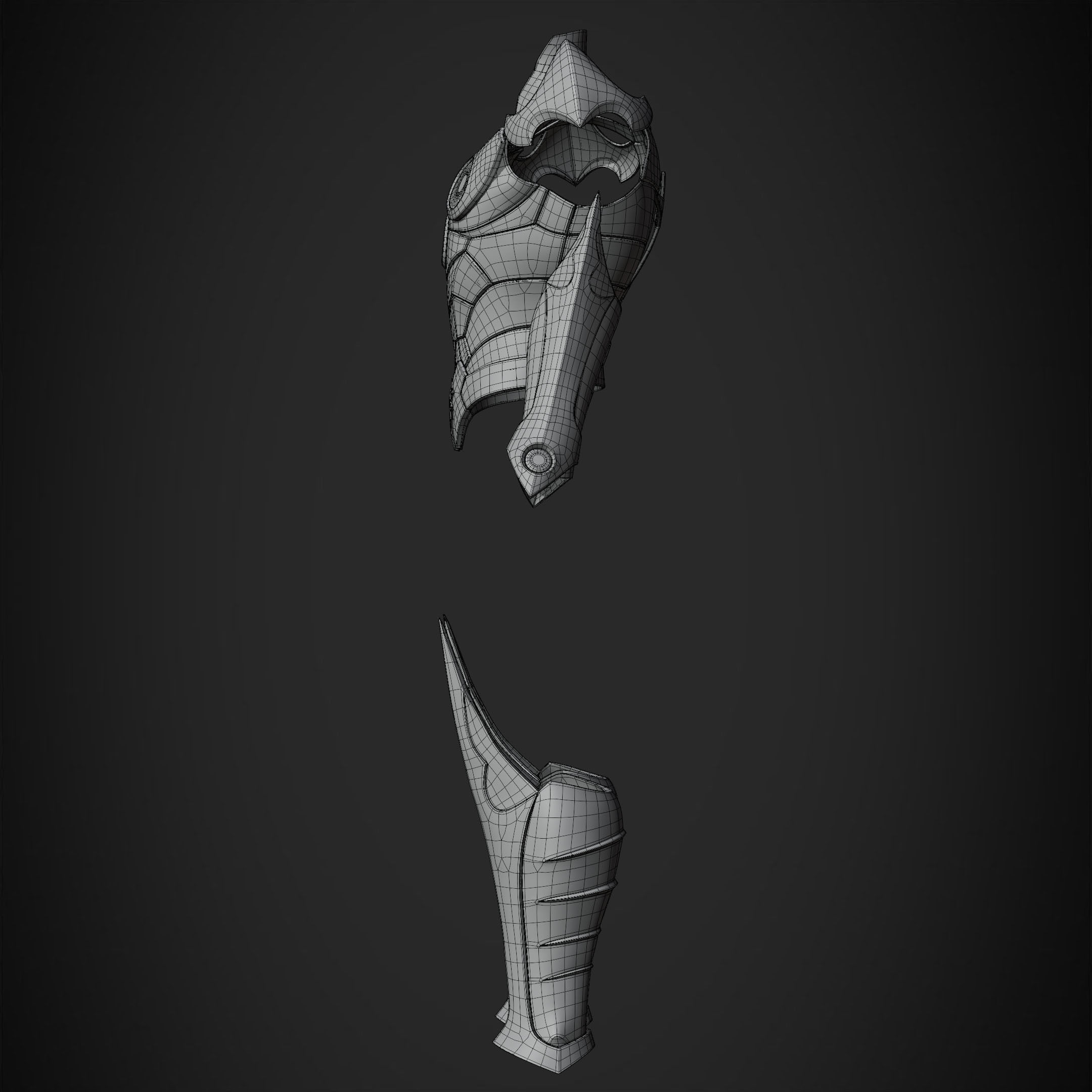 Marvel Nova Prime Armor for Cosplay 3D print model_14