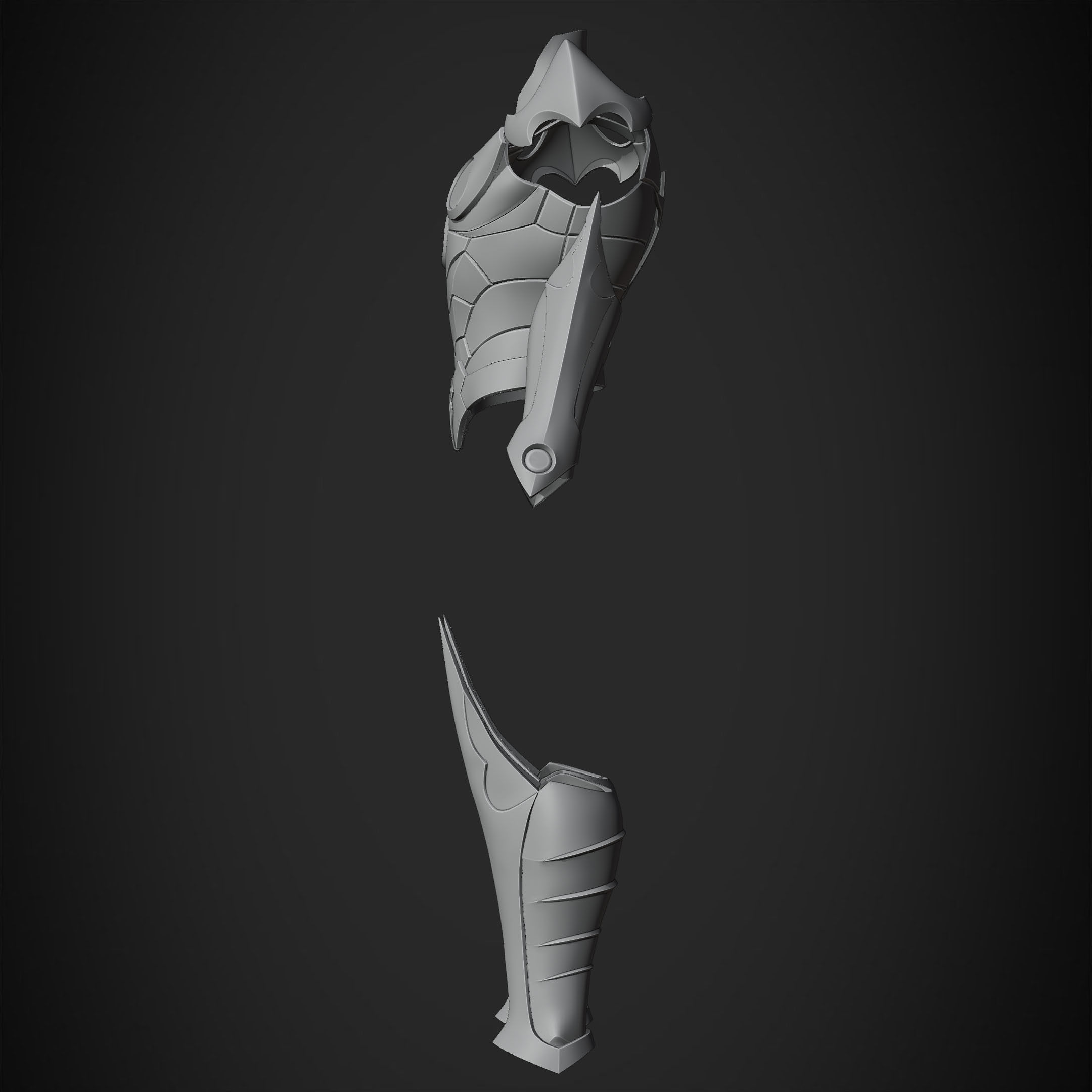 Marvel Nova Prime Armor for Cosplay 3D print model_15