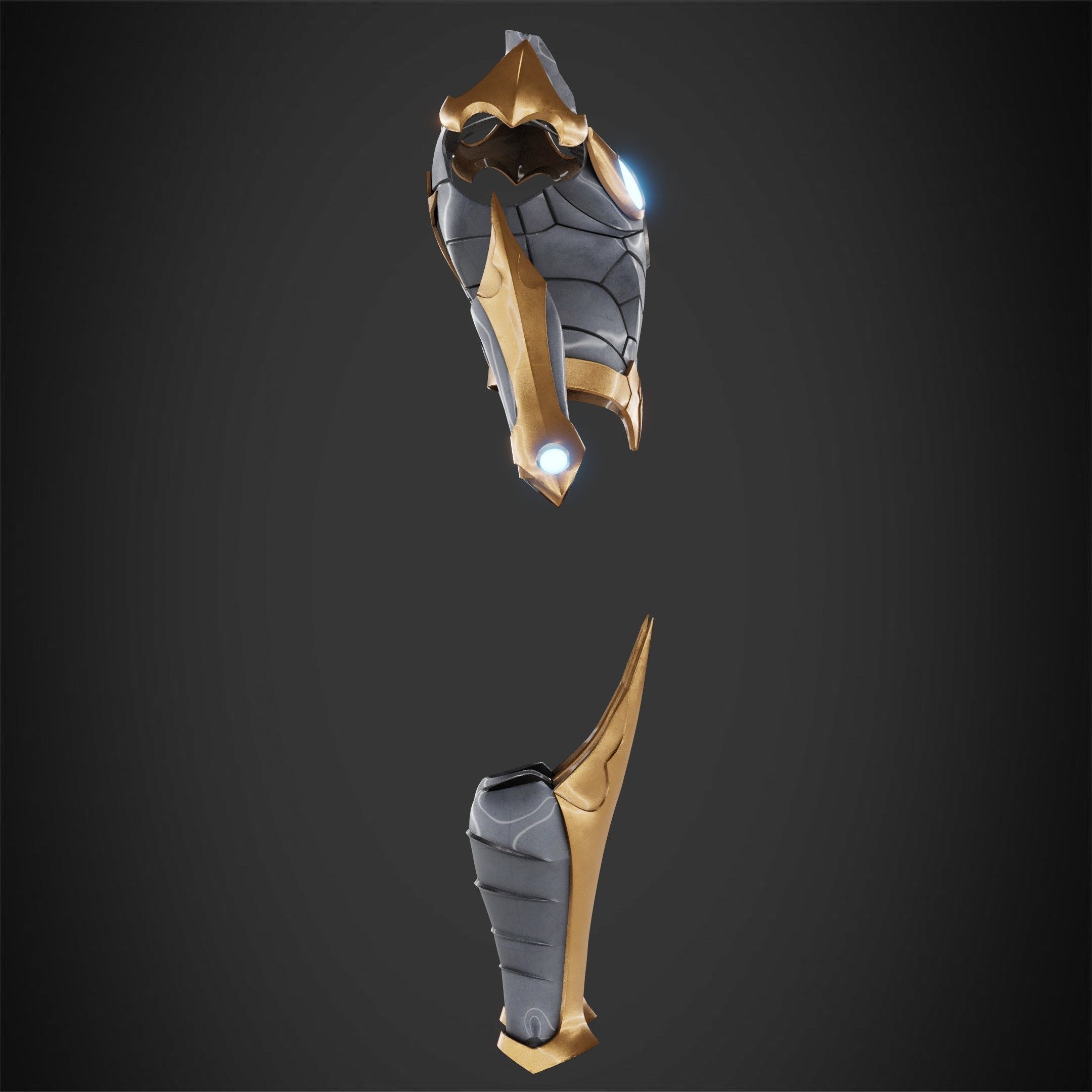 Marvel Nova Prime Armor for Cosplay 3D print model_8