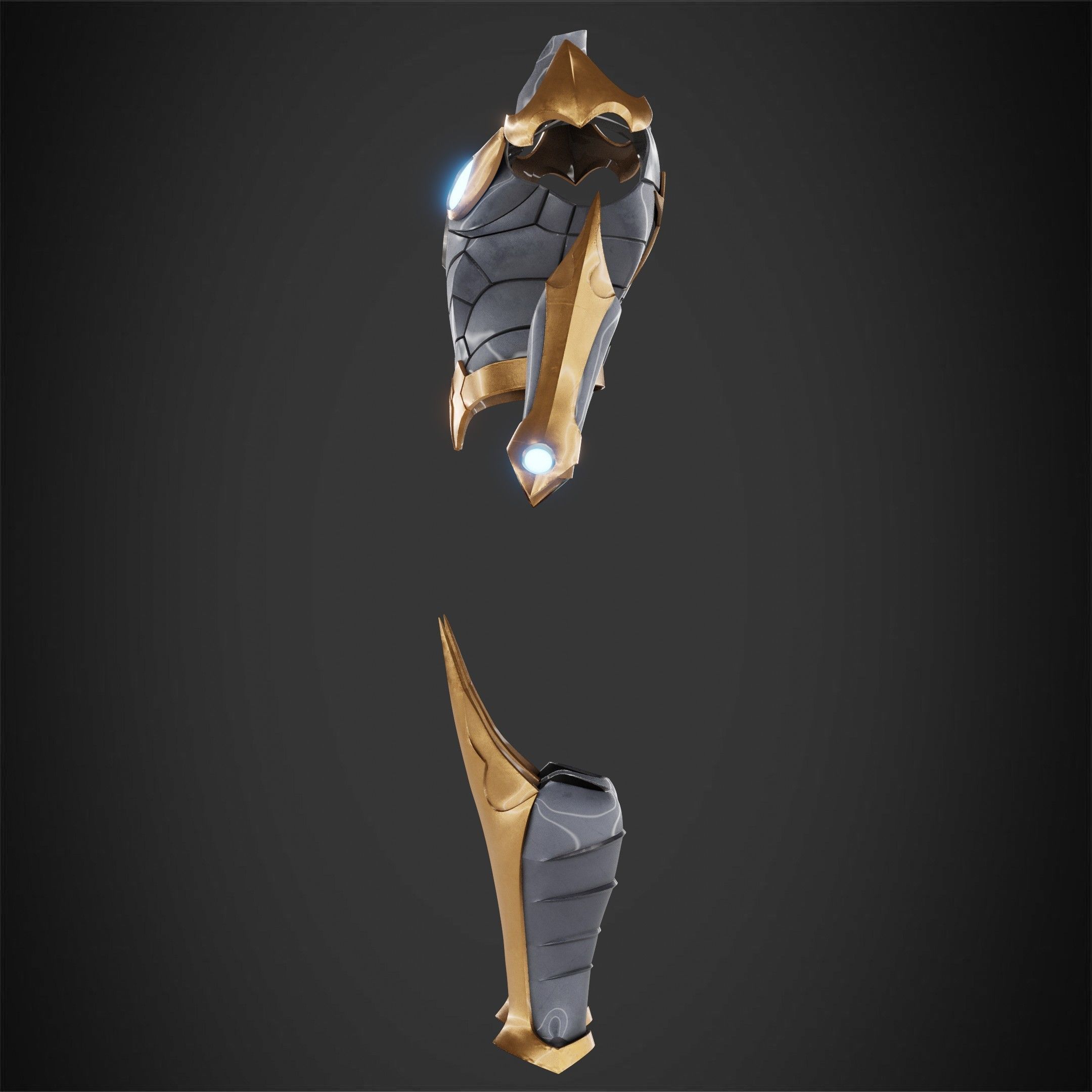 Marvel Nova Prime Armor for Cosplay 3D print model_4