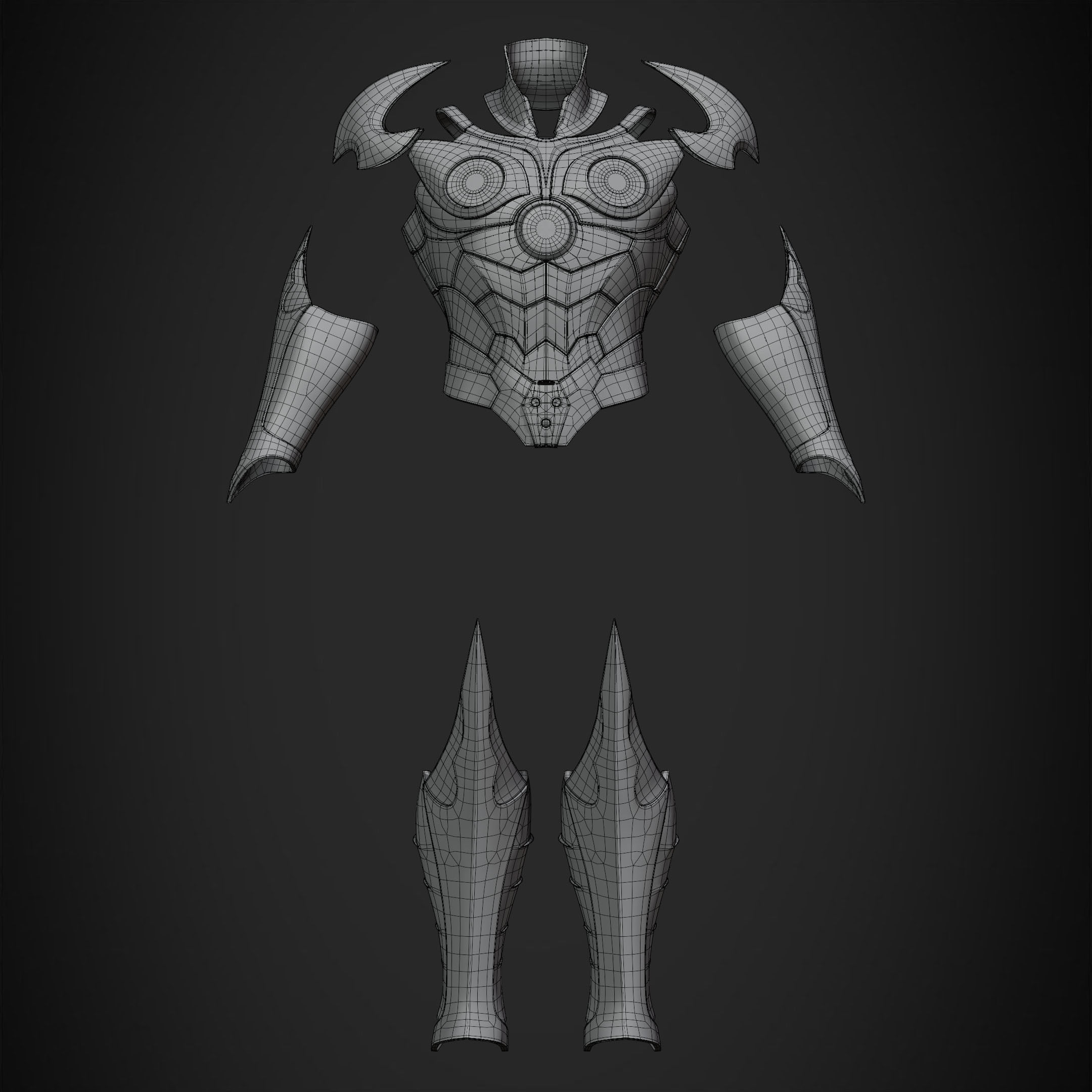 Marvel Nova Prime Armor for Cosplay 3D print model_10