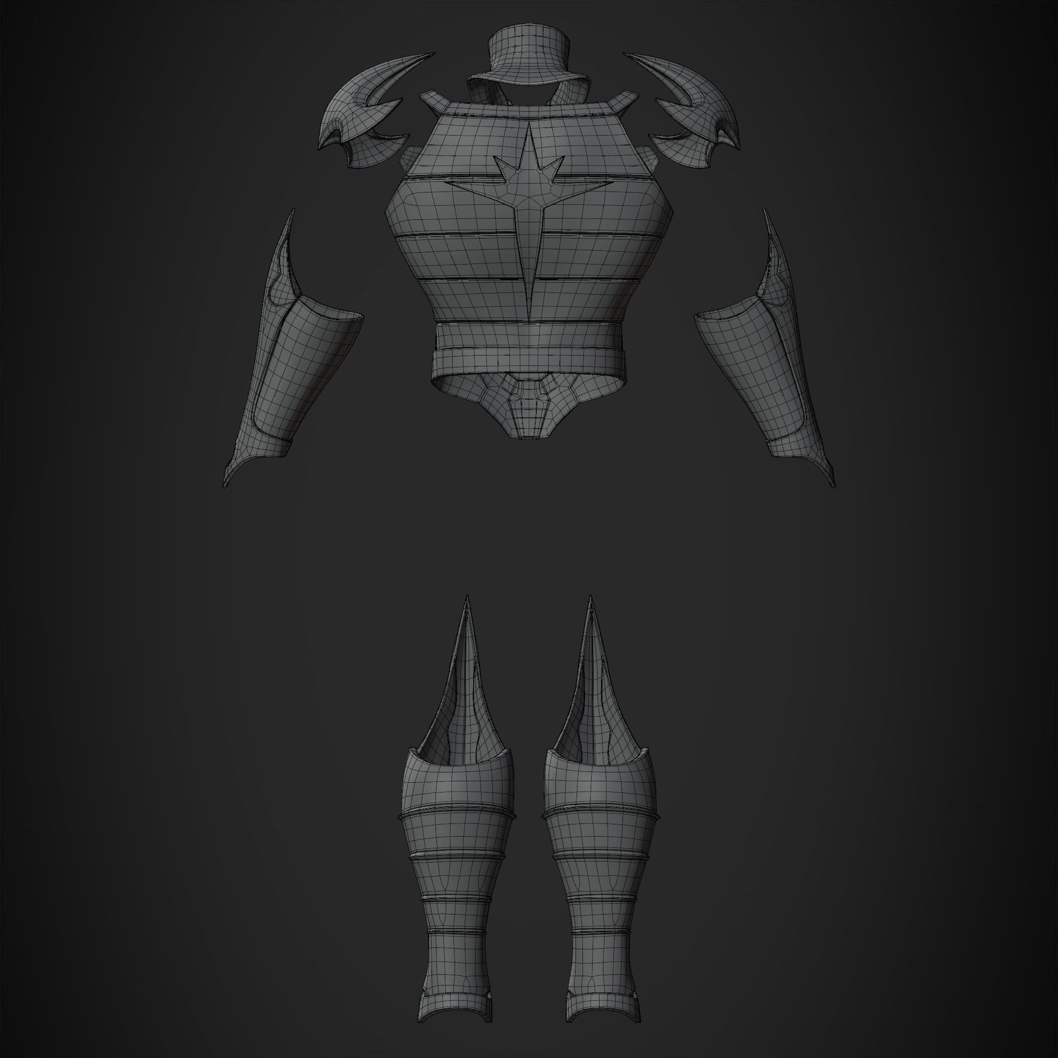 Marvel Nova Prime Armor for Cosplay 3D print model_18