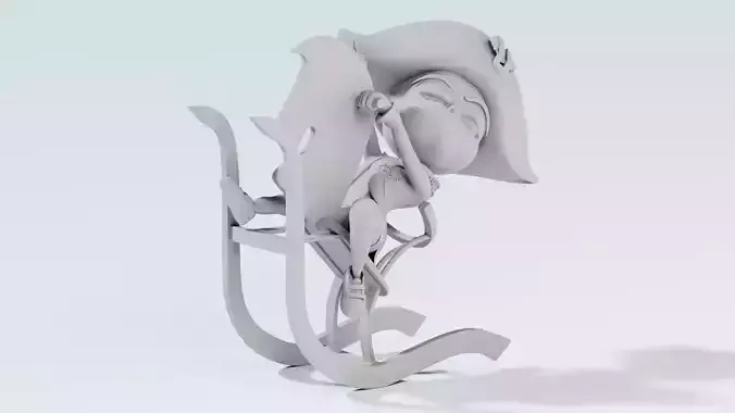 Baby Napoleon - cartoon style