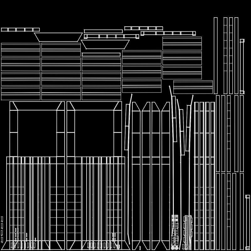 Haussmanian - style building 3D model_7