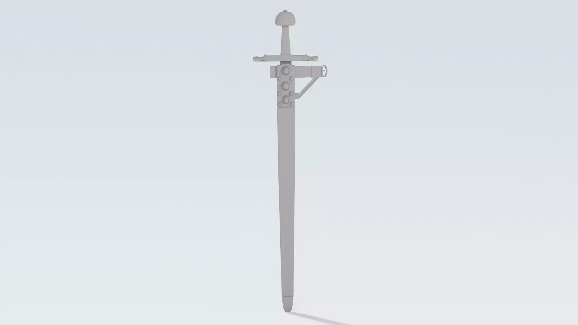 the sword of Louis XIV 3D model_0