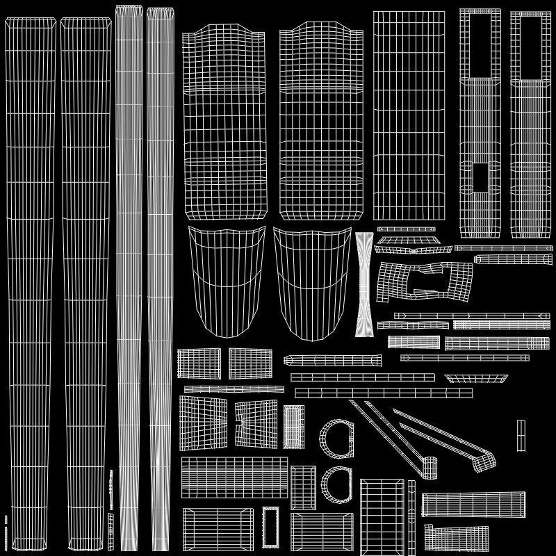 the sword of Louis XIV 3D model_7