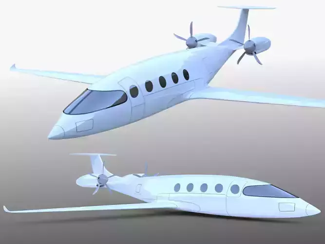 Alice Eviation exterior 3D model