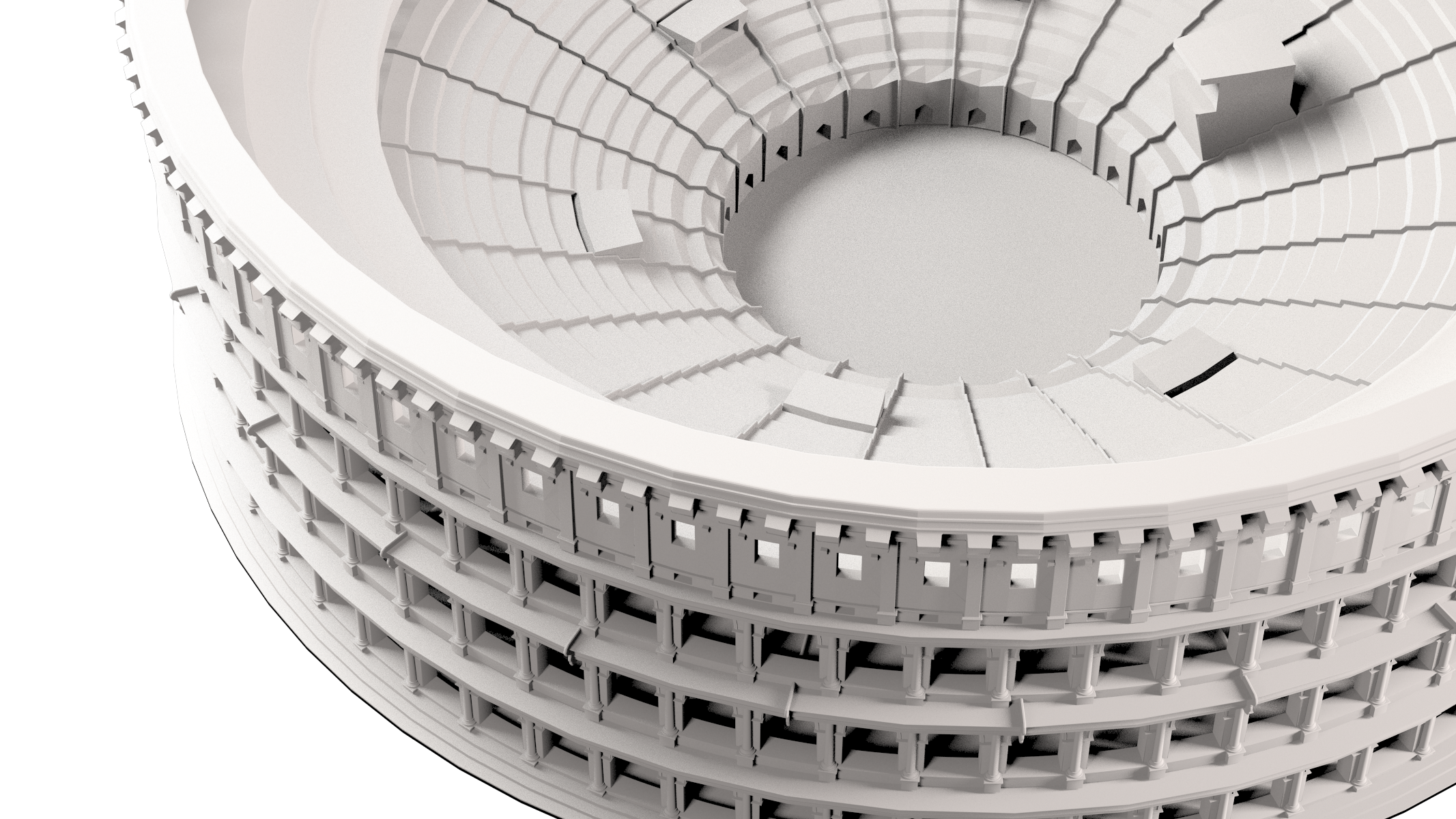 Roman Colosseum 3D model_4