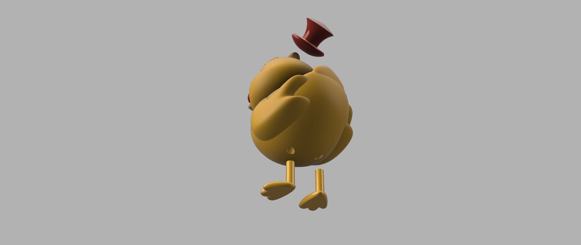 Lucifer s Mr Rubber Ducky Hazbin Hotel 3D print model_11
