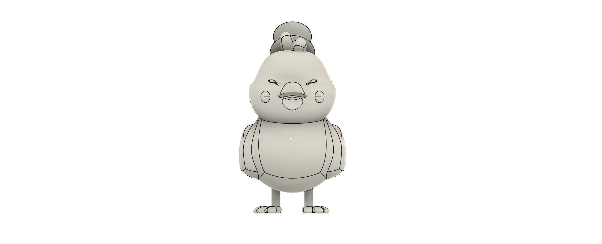 Lucifer s Mr Rubber Ducky Hazbin Hotel 3D print model_22