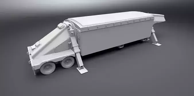 AN TPY2 Radar Scale model 3D print model
