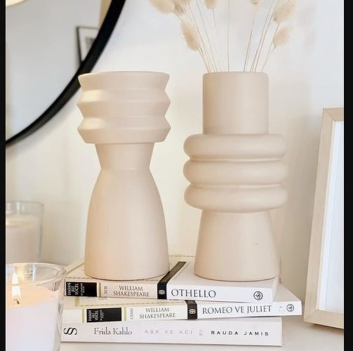 TWO SCANDINAVIAN VASE STL FILES 3D print model