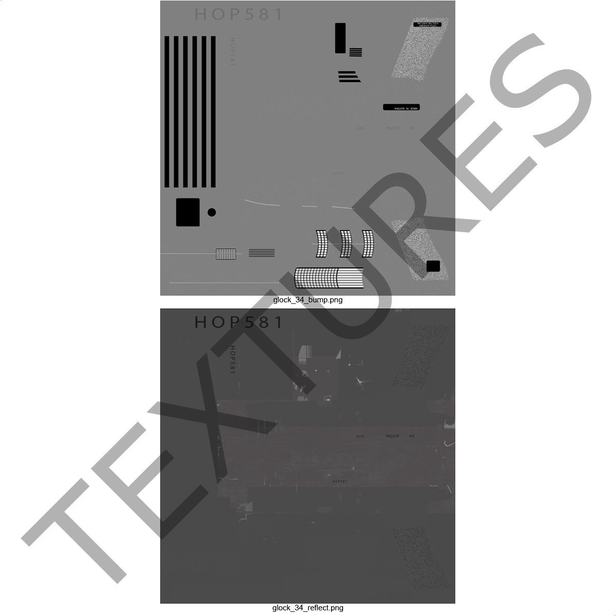 Generic Competition Pistol 3D model_23