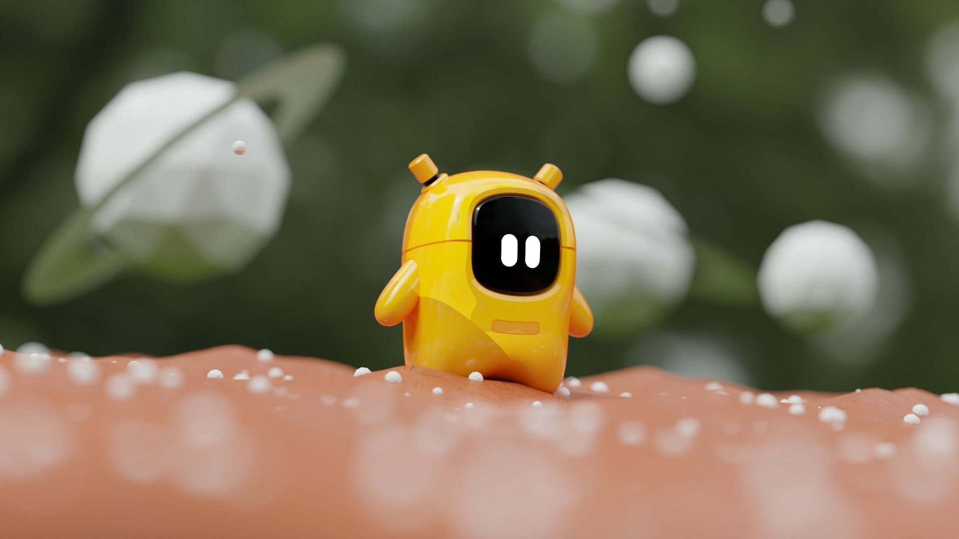 Cute Printable Robot Character 3D model_8