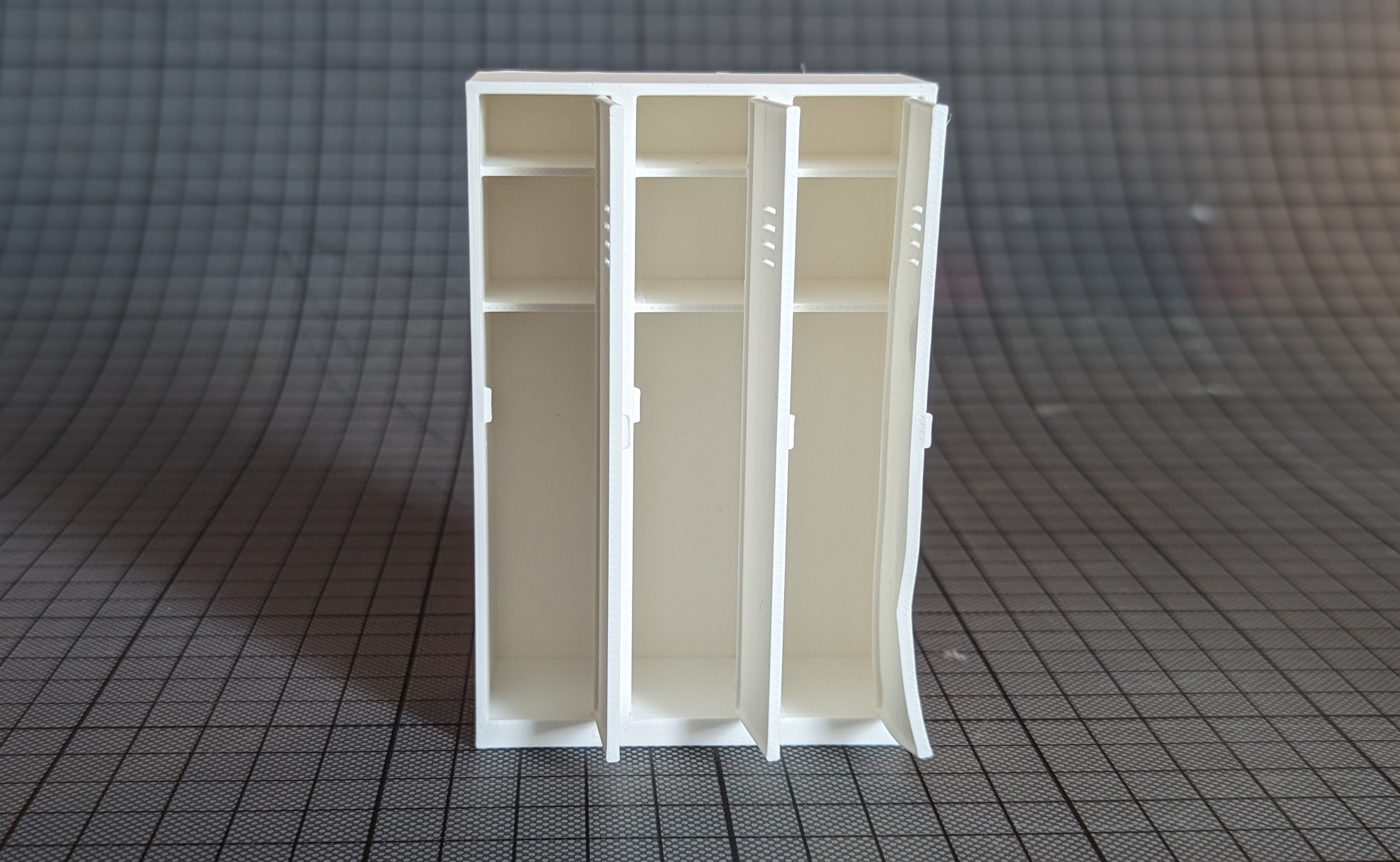 Vandalised Locker 3D print model_5