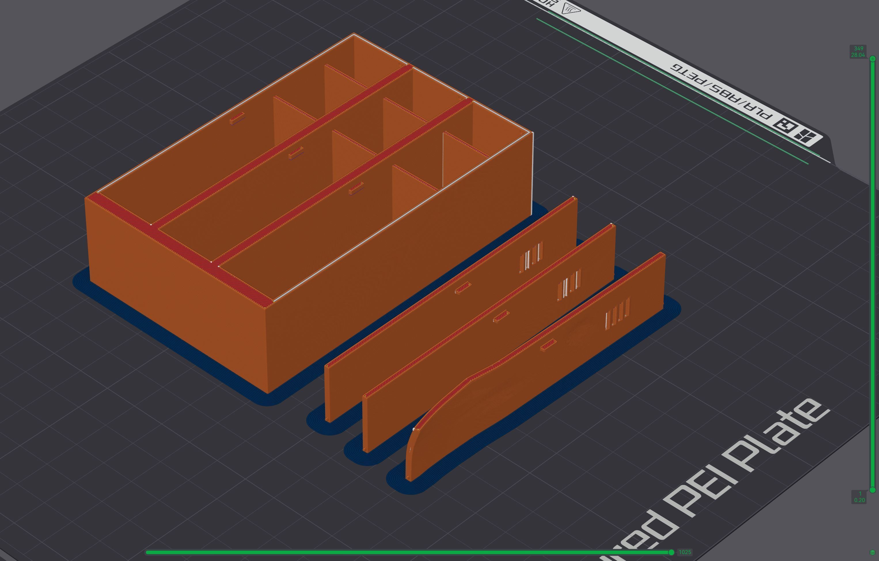 Vandalised Locker 3D print model_10