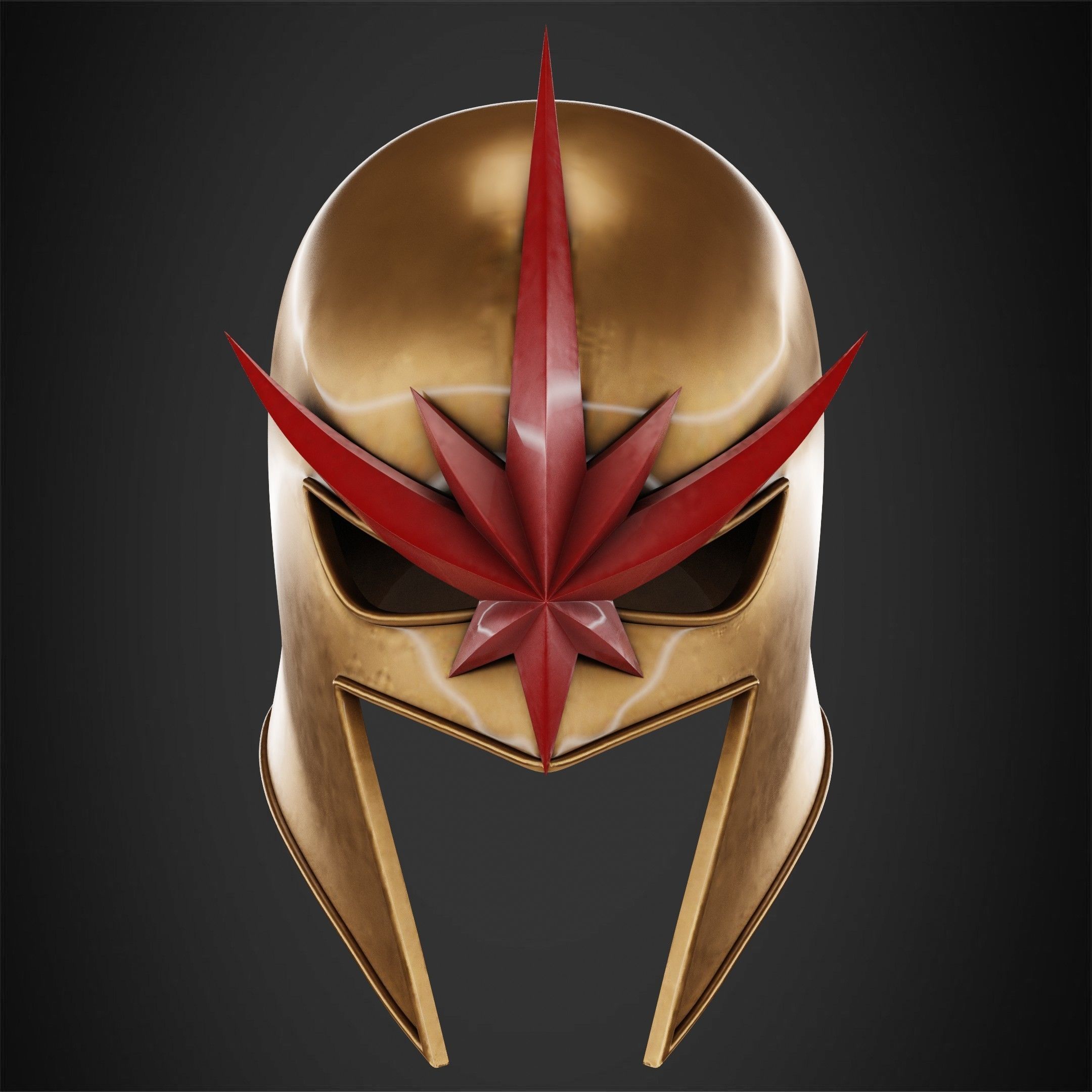 Marvel Nova Prime Full Armor for Cosplay 3D Model Collection_13