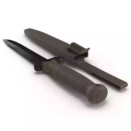 Glock FM 78 Knife Set 3D model
