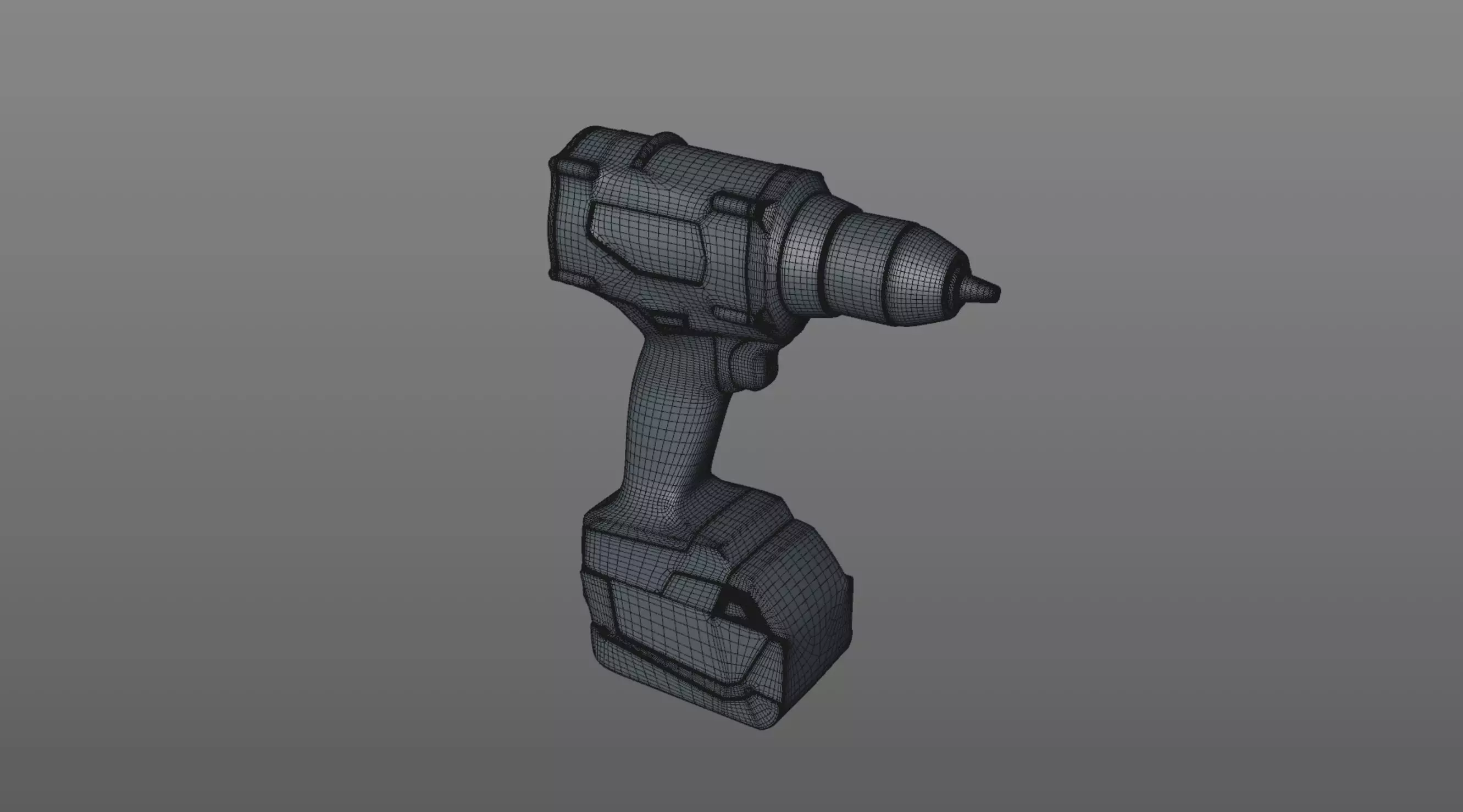 Cordles Screawdriver 3D print model_0