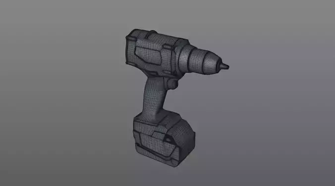 Cordles Screawdriver 3D print model