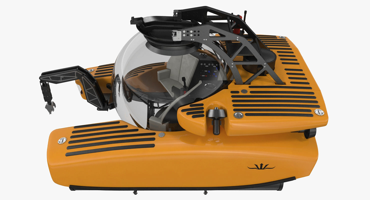 Personal Submarine Triton 3300 3D model_2
