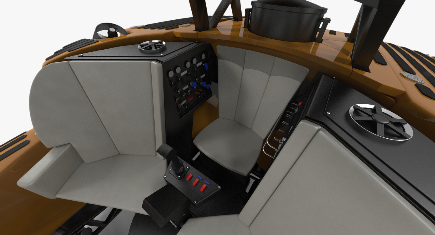 Personal Submarine Triton 3300 3D model_12