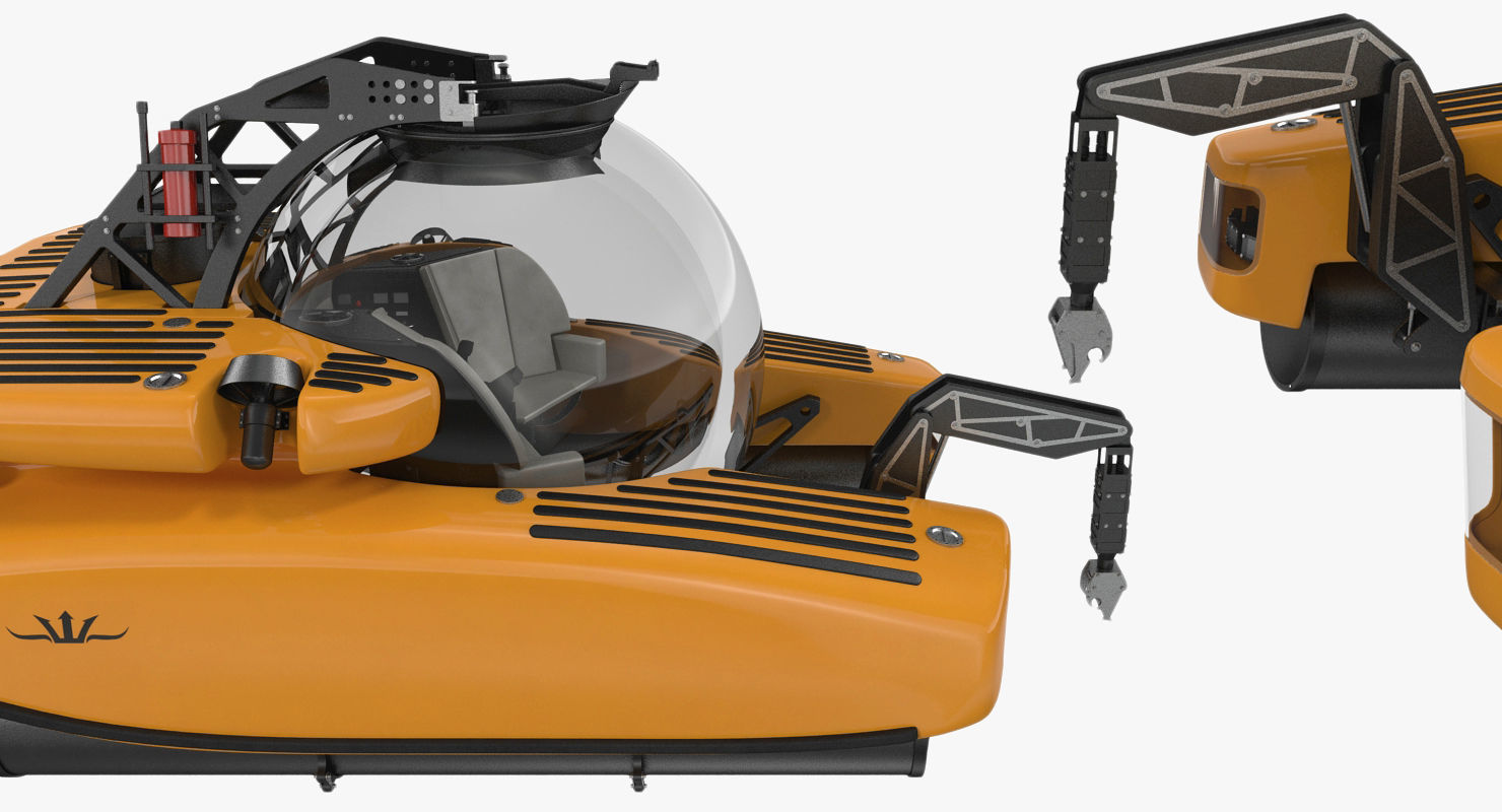 Personal Submarine Triton 3300 3D model_6
