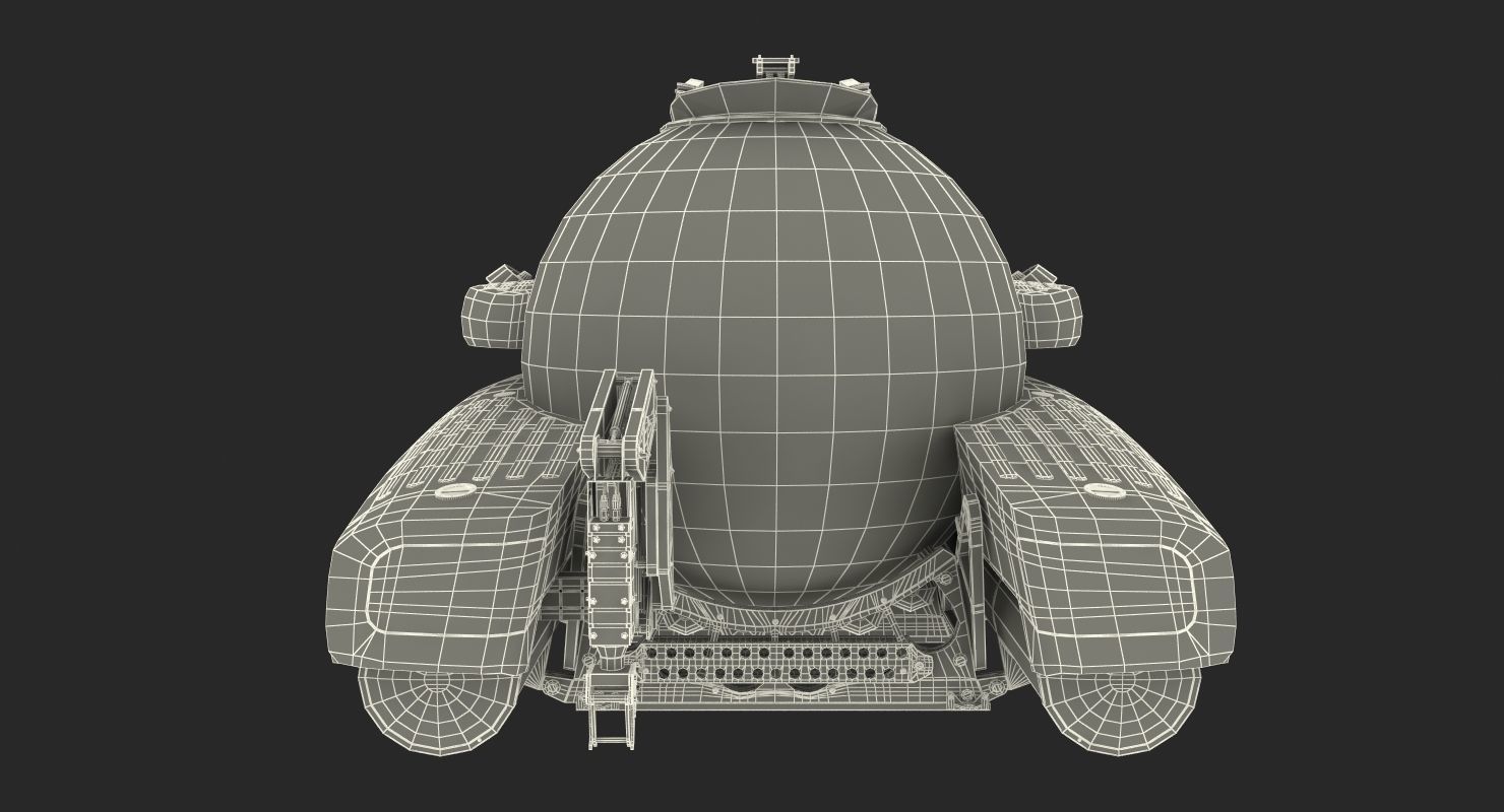 Personal Submarine Triton 3300 3D model_23