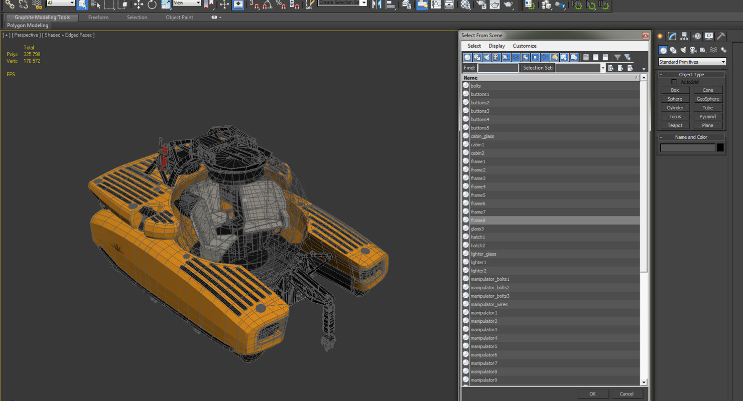 Personal Submarine Triton 3300 3D model_18
