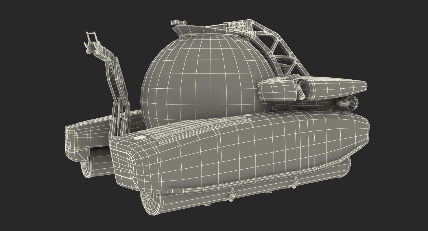 Personal Submarine Triton 3300 3D model_29