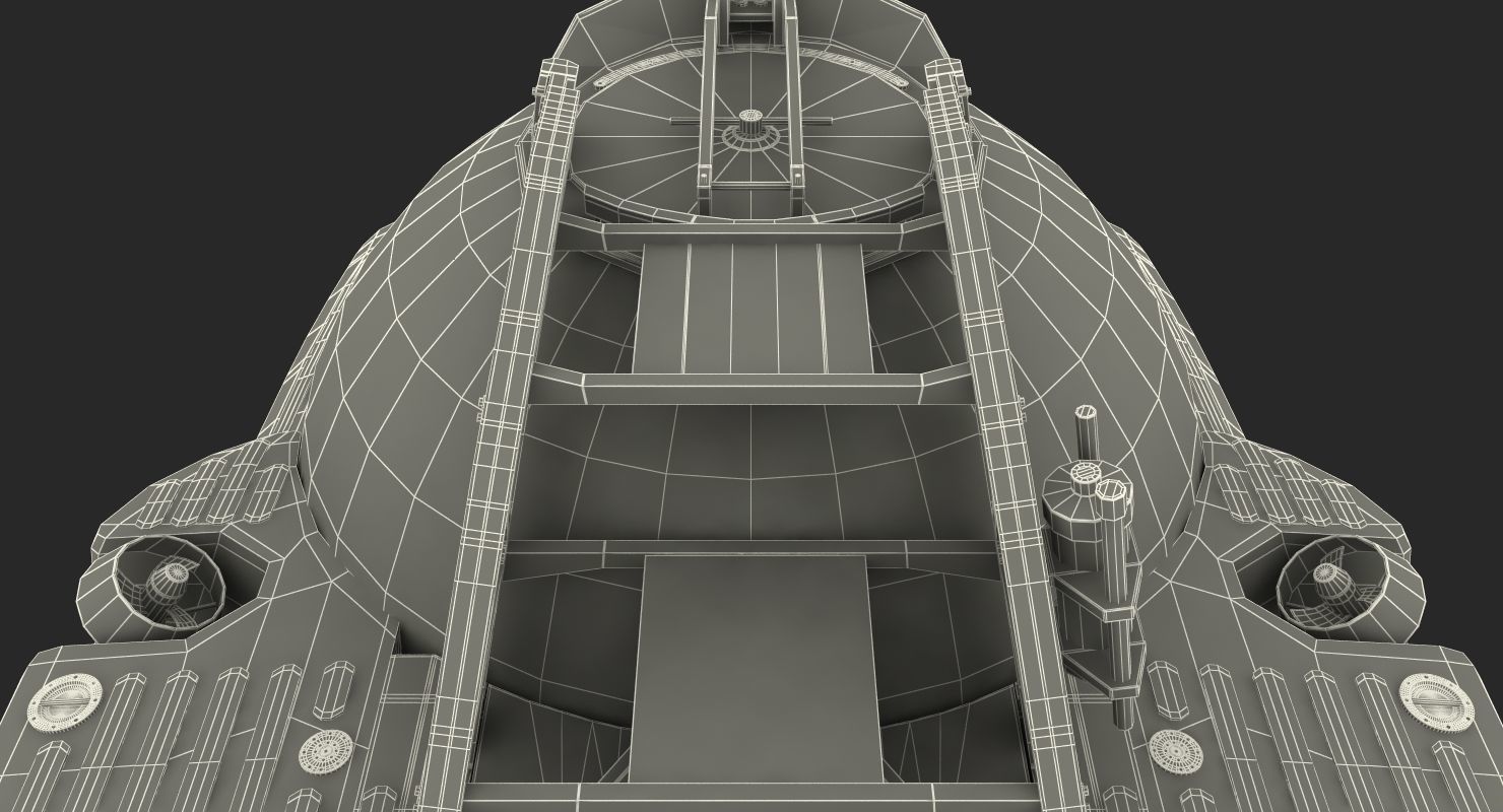 Personal Submarine Triton 3300 3D model_27