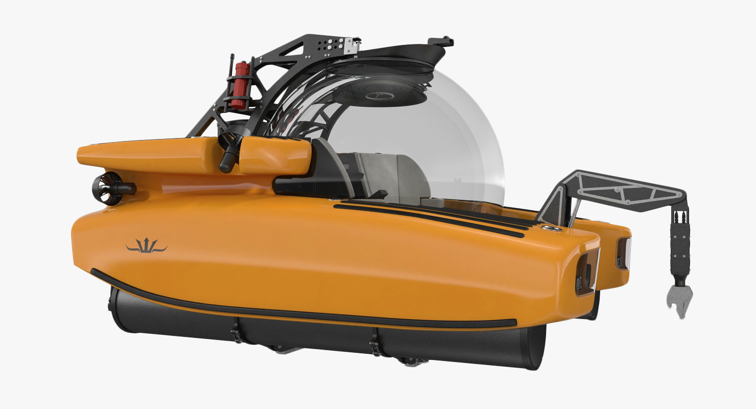 Personal Submarine Triton 3300 3D model_1