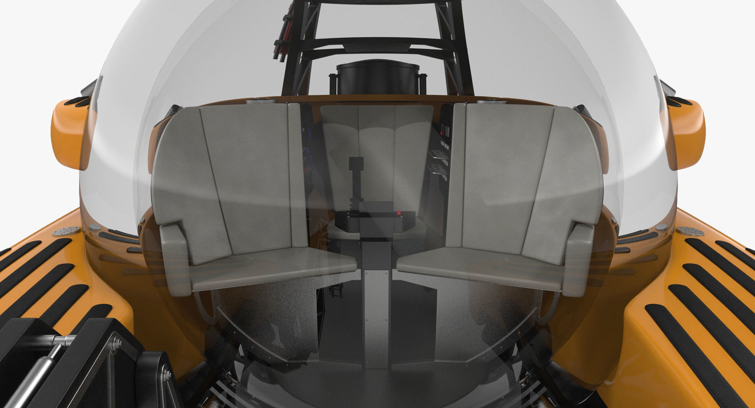 Personal Submarine Triton 3300 3D model_11