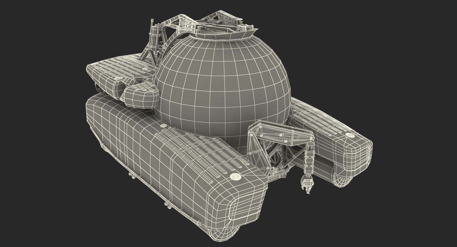 Personal Submarine Triton 3300 3D model_30