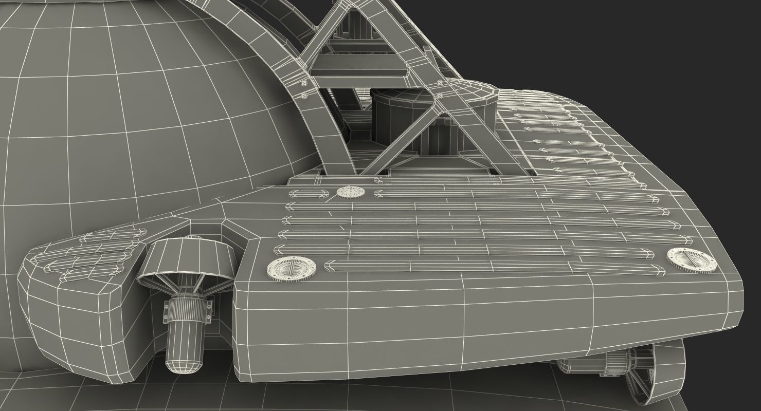 Personal Submarine Triton 3300 3D model_24