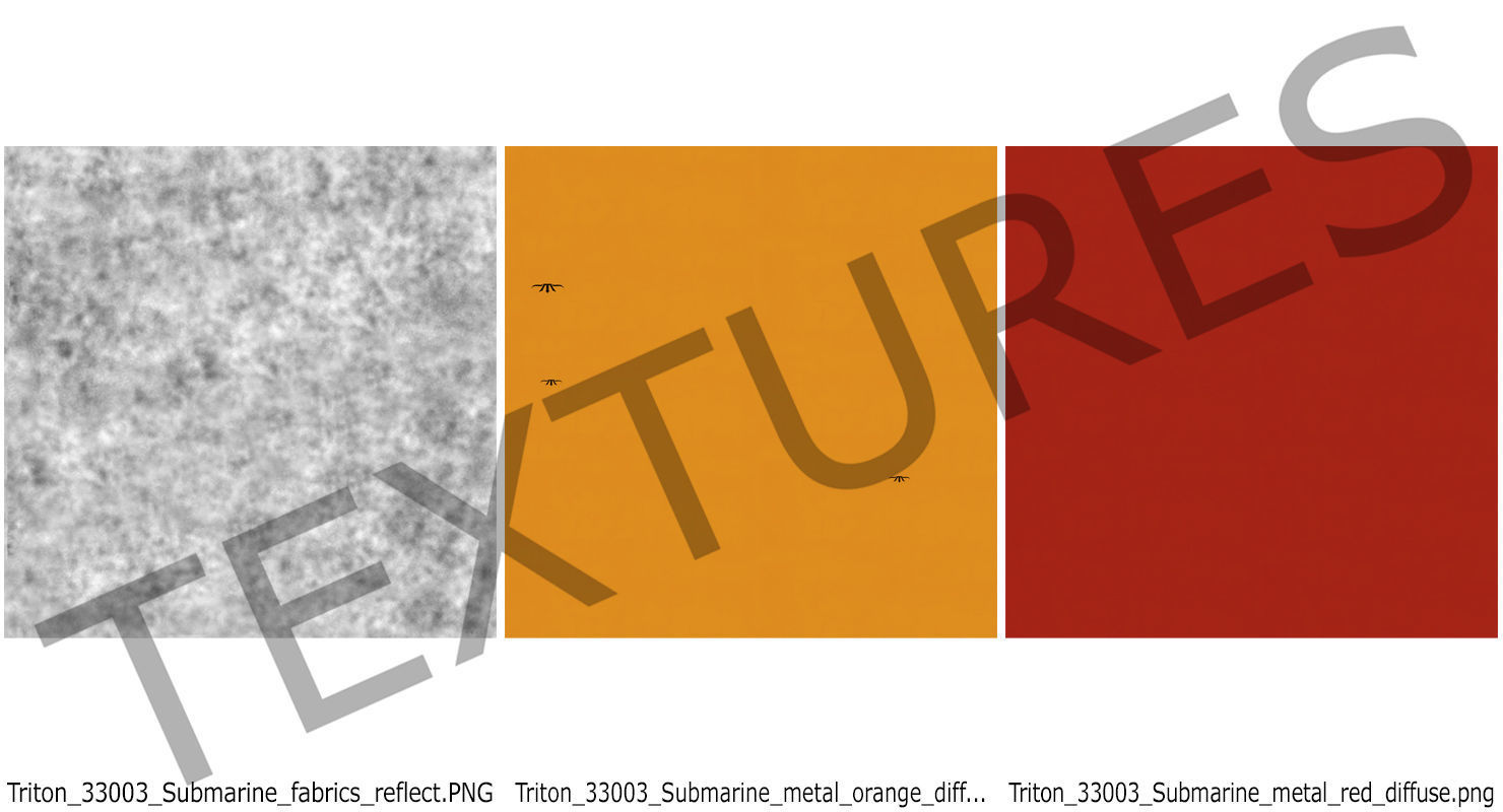 Personal Submarine Triton 3300 3D model_17