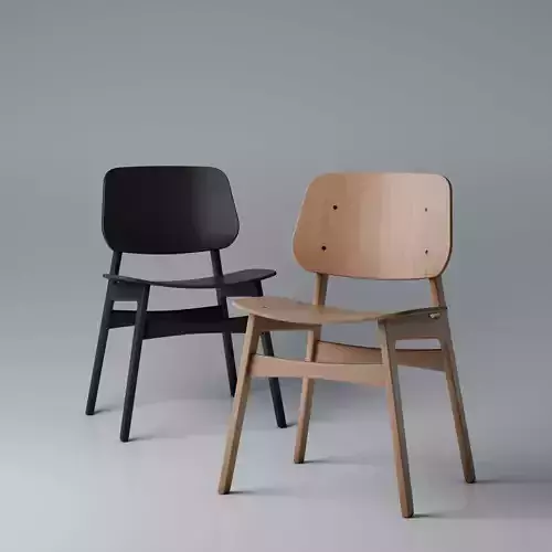 Soborg Oak Wood Chair 
