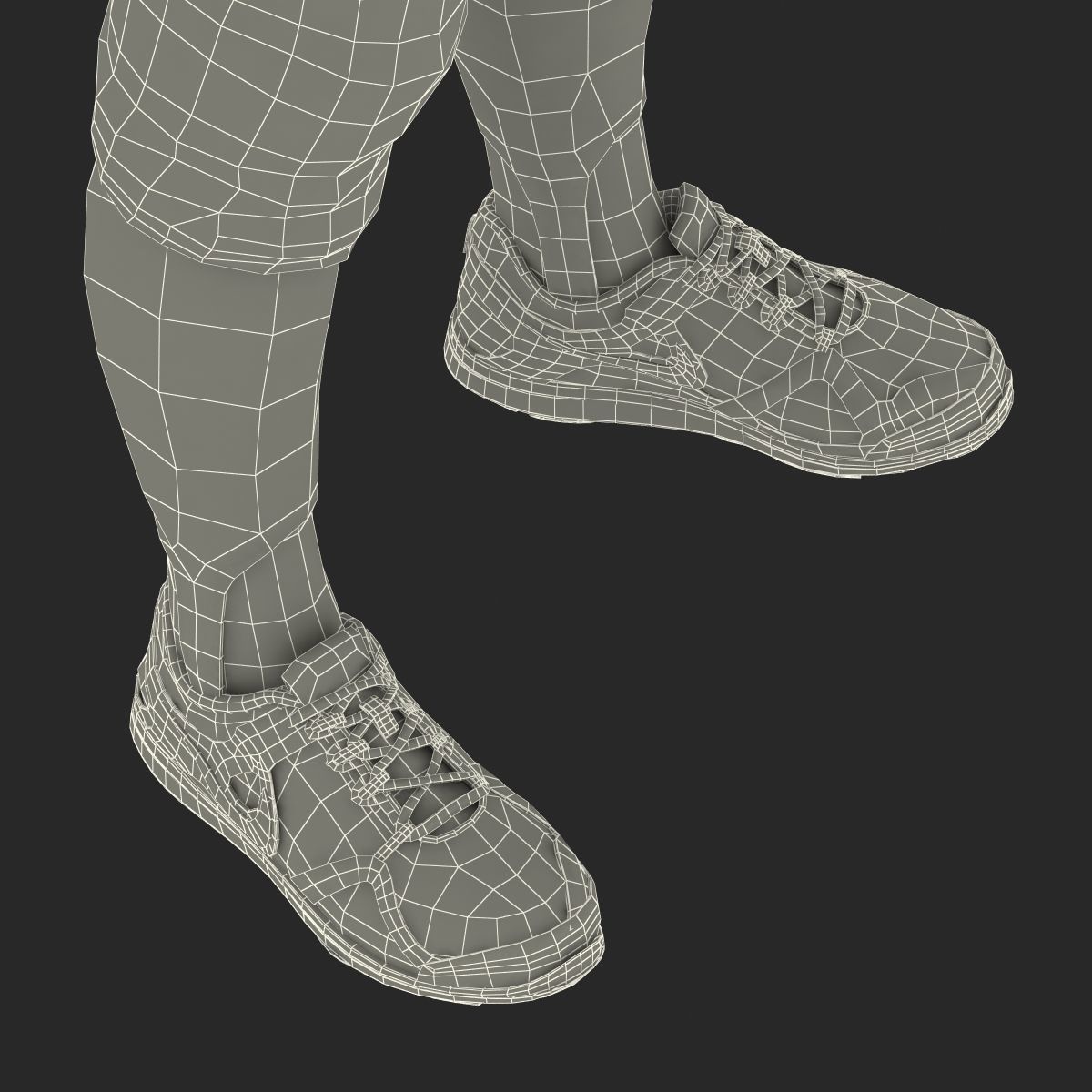 Baseball Player Athletics 2 3D model_74