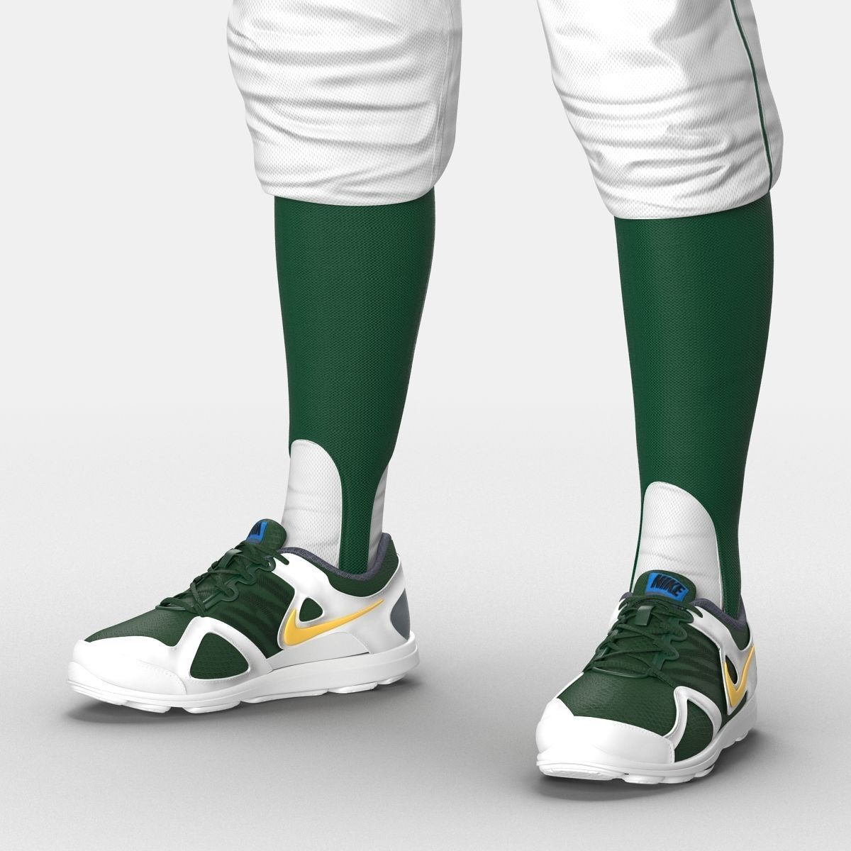 Baseball Player Athletics 2 3D model_36