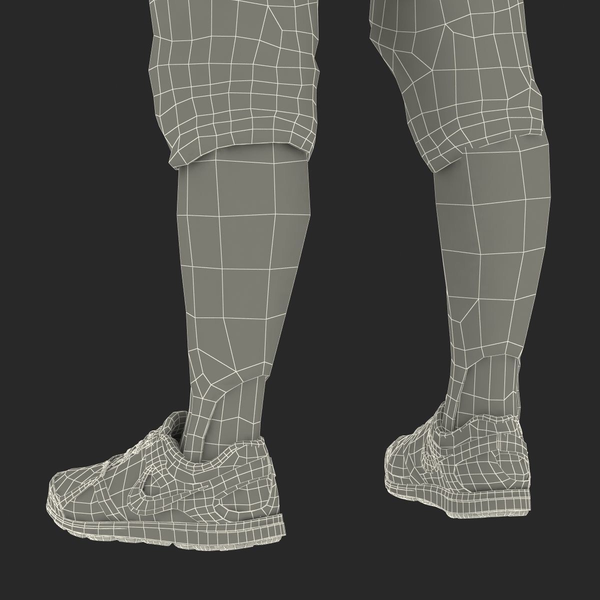 Baseball Player Athletics 2 3D model_73