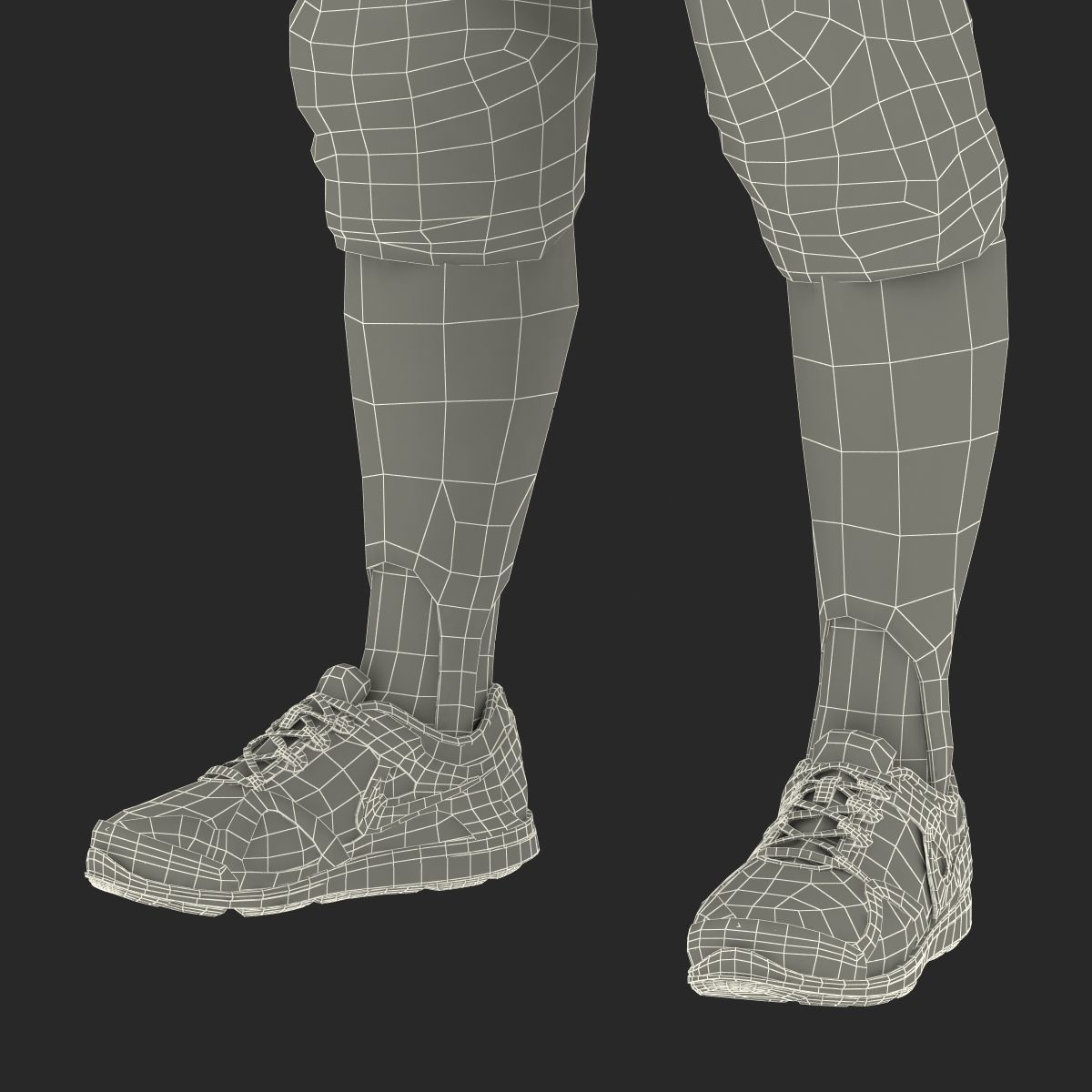 Baseball Player Athletics 2 3D model_72