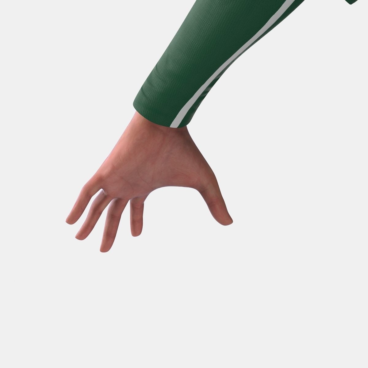 Baseball Player Athletics 2 3D model_31