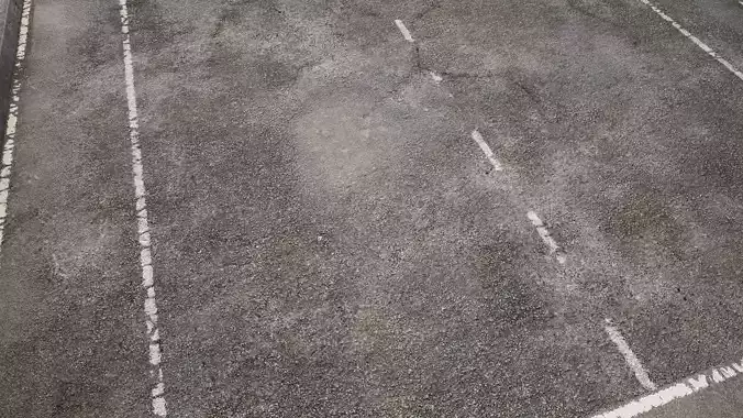 Asphalt Textures - PBR  Low-poly 3D model