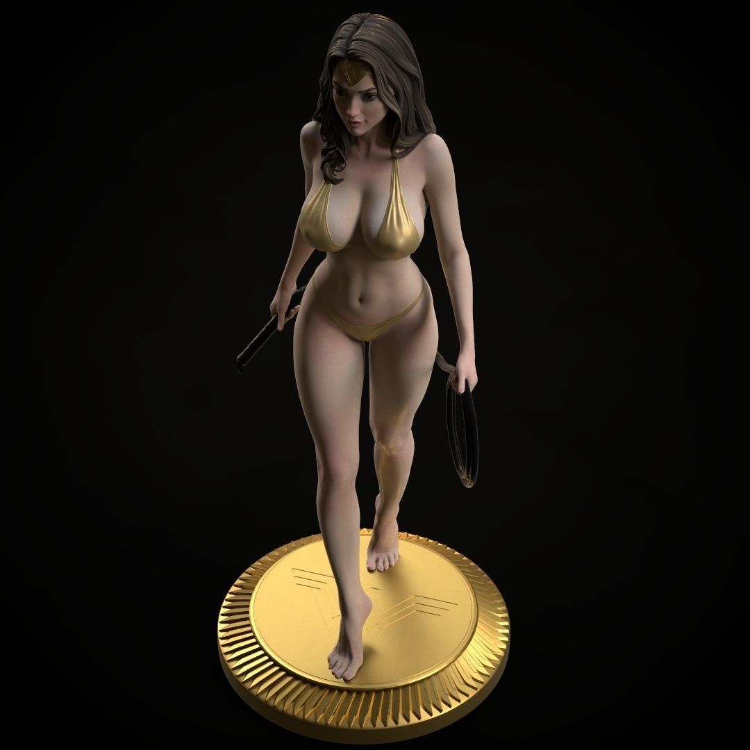 Wonder Woman 3D print model_63