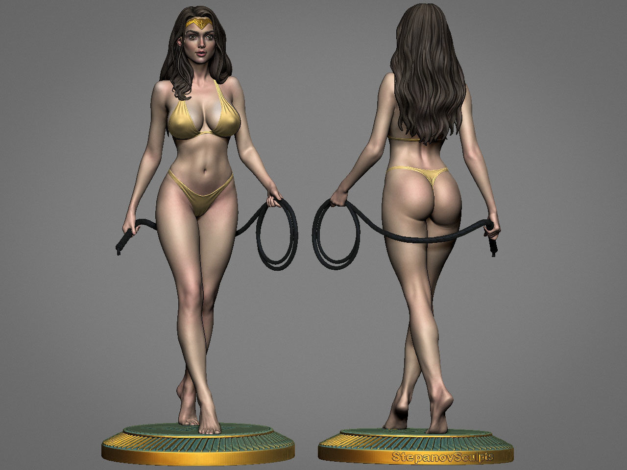 Wonder Woman 3D print model_5