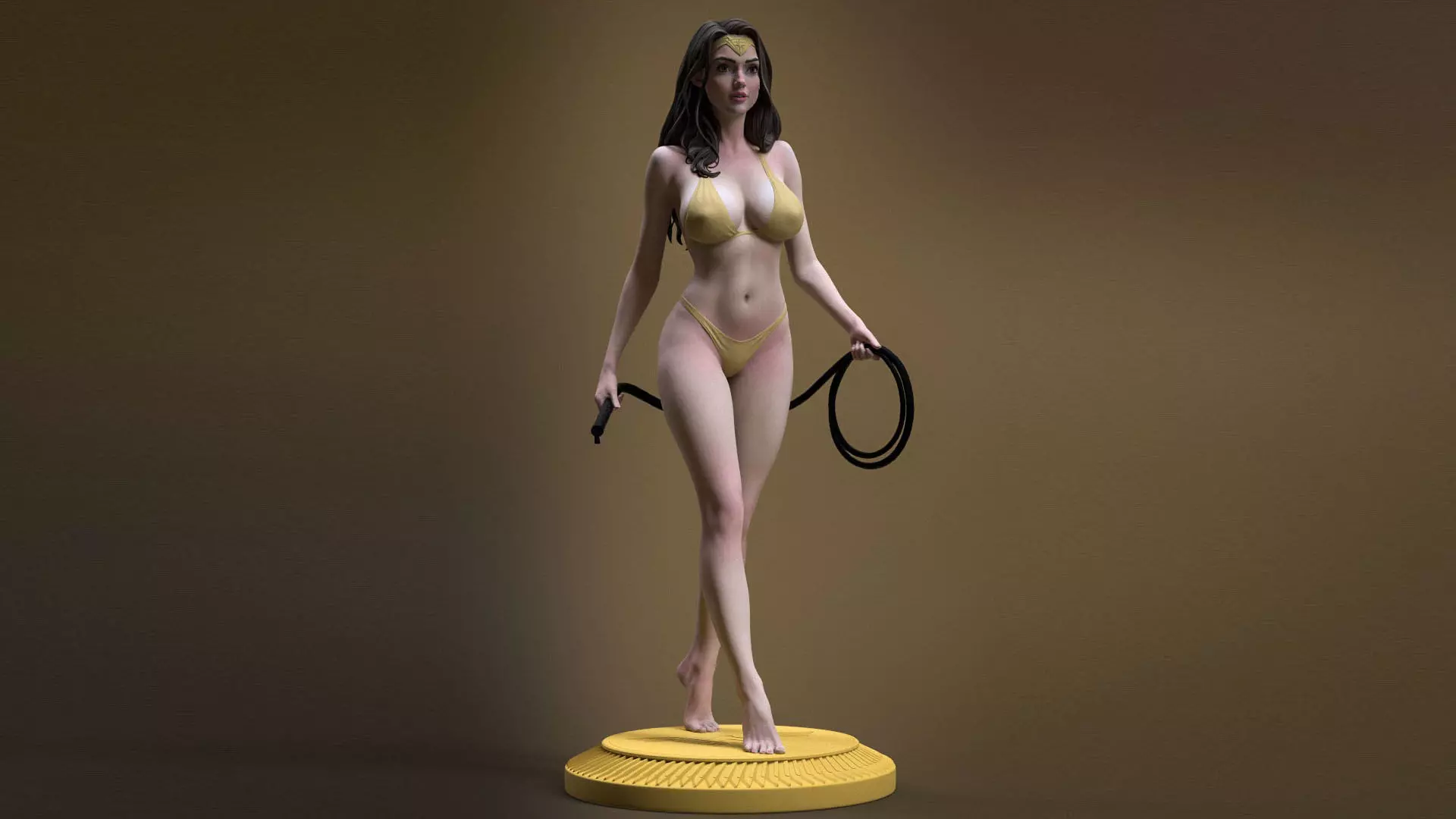 Wonder Woman 3D print model_0