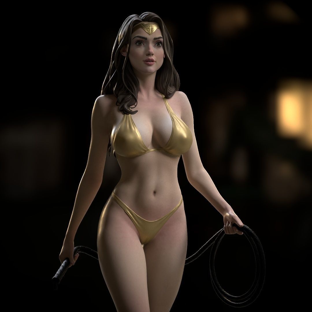 Wonder Woman 3D print model_23
